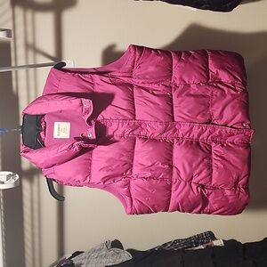 Old Navy Fushia Puffer Vest